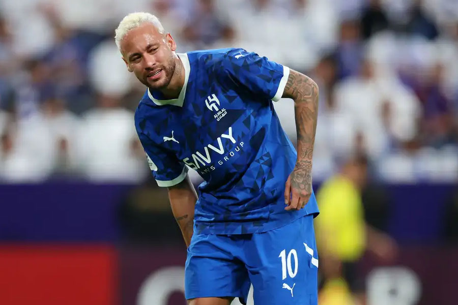 Saudi Pro League club Al Hilal coach Jorge Jesus says Neymar can no longer play at the level they are used to