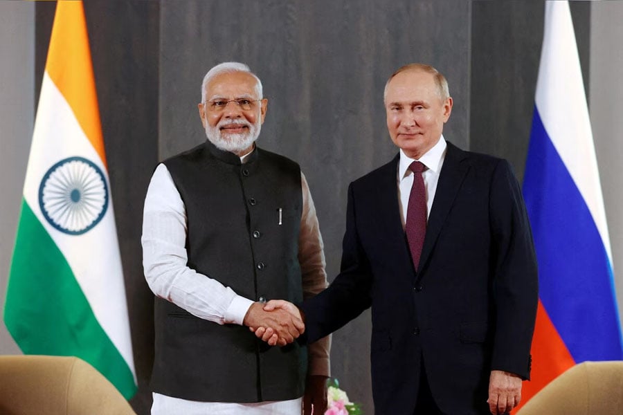 PM Modi Wishes Putin On 73rd Birthday