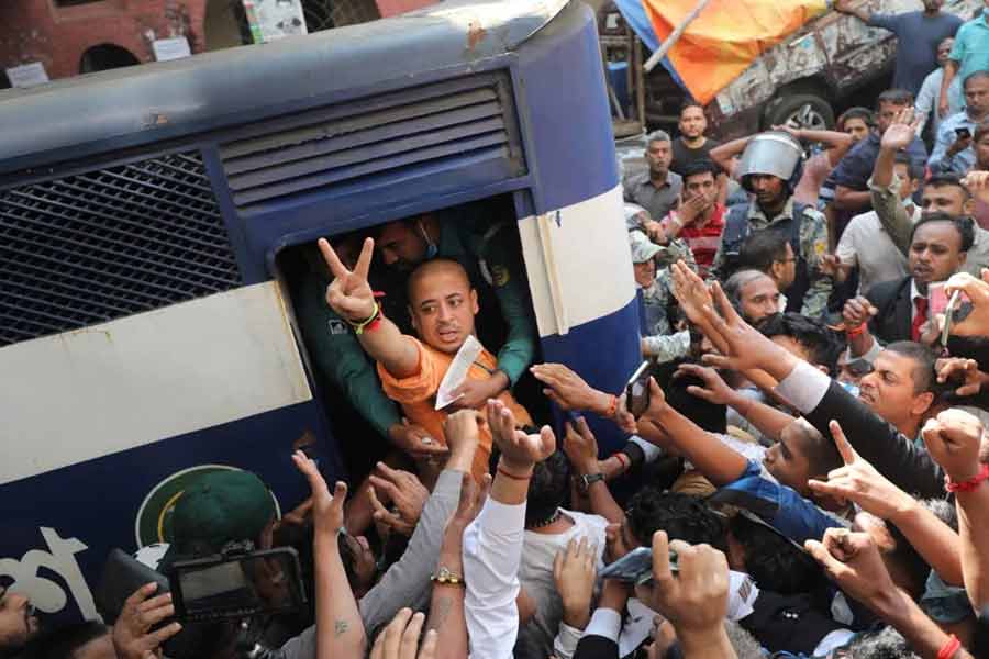 Religious leader Chinmoy Krishna Das prime accused of murder in Bengaldesh