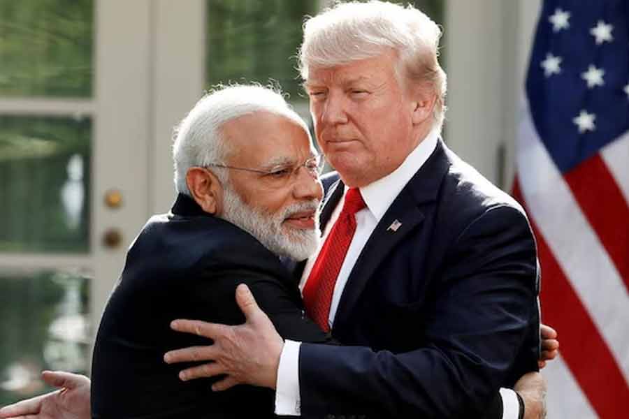PM Narendra Modi speaks to newly-appointed US President Donald Trump on the phone