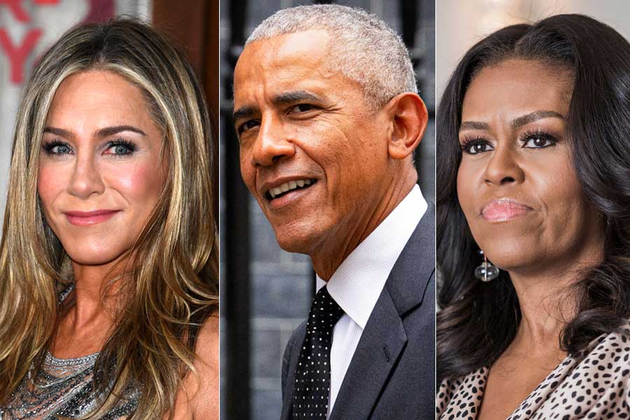 Rumours of romance between Barack Obama and Aniston circulate online