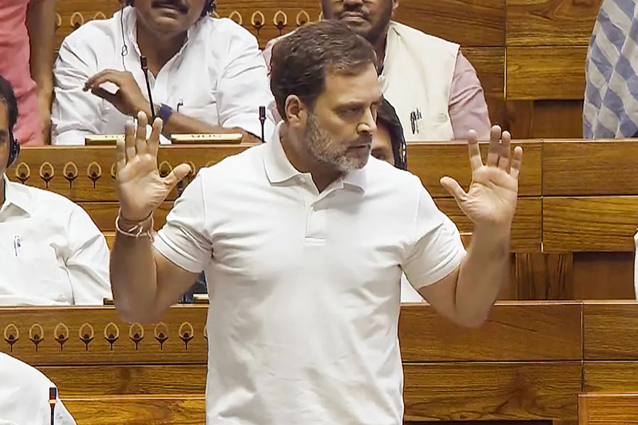 Rahul Gandhi claims he wasn't allowed to speak in Lok Sabha