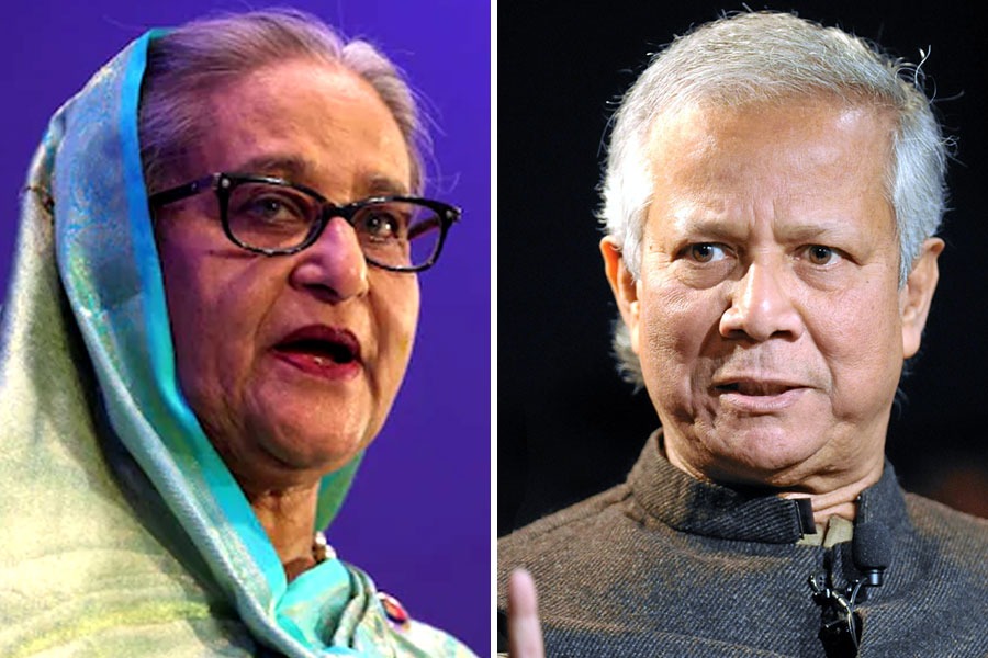 Sheikh Hasina's tough attack to Muhammad Yunus allegedly that he is in power with help of terrorists