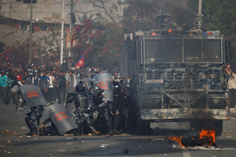 Cars Set On Fire, Shops Looted As Nepal Pro-Monarchy Protest Turns Violent