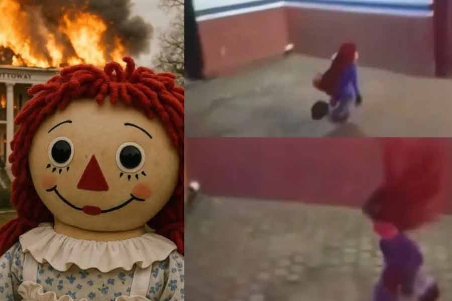 Video shows Annabelle Doll Spotted at Atlanta, sparks controversy