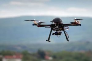 Mysterious drone flying at India Pakistan border in Jammu and Kashmir