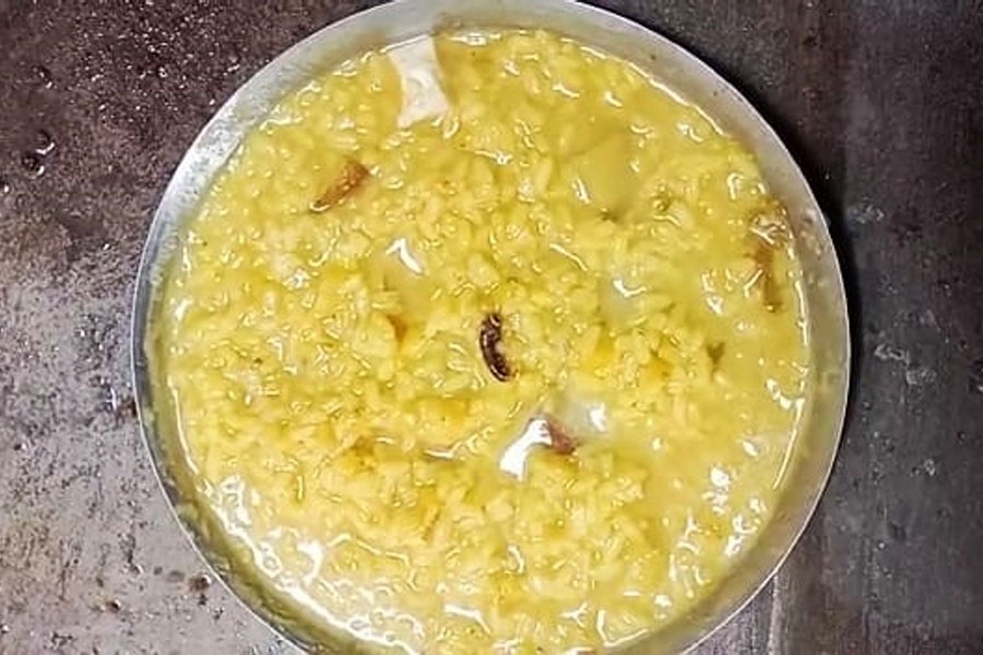 Insect found in Midday meal, parents locked ICDS staff in Purba Bardhaman