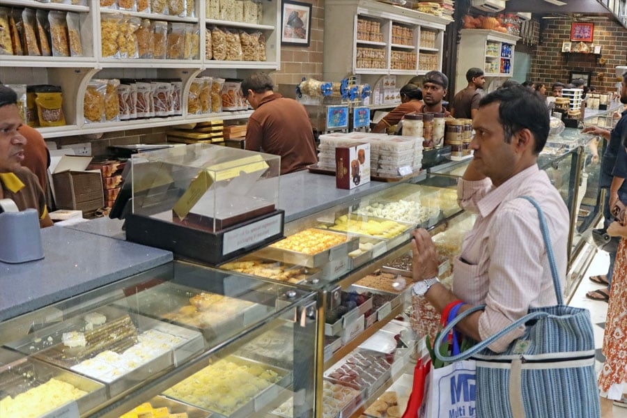 Day before Jamai shasthi sweet market is bustling