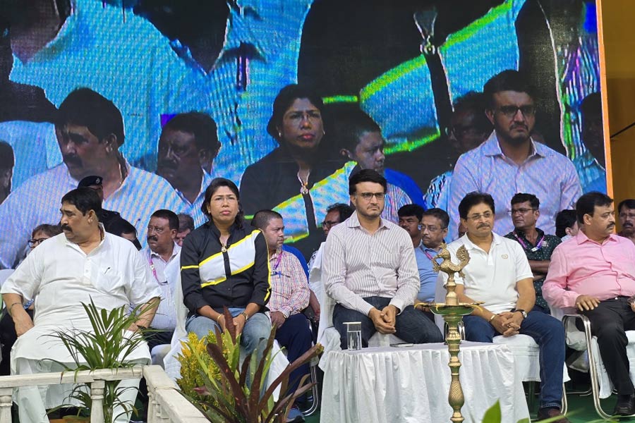 Former India captain Sourav Ganguly clarifies his stand on viral picture with Anubrata Mondal