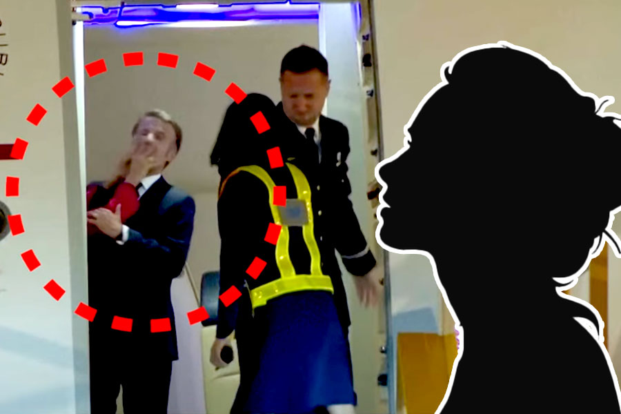 French President Emmanuel Macron 'slapped' by wife after touches down in Vietnam