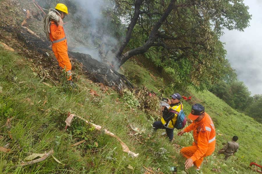 Chopper Crash in Kedarnath Pilot Who Lost His Life Became Father Of Twins Two Months Ago
