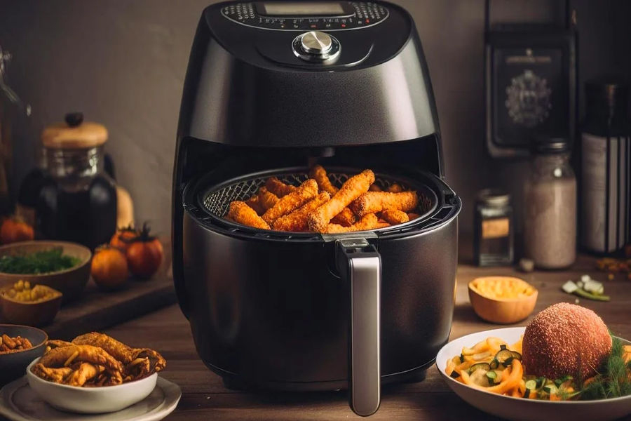 How healthy is cooking with an air fryer?