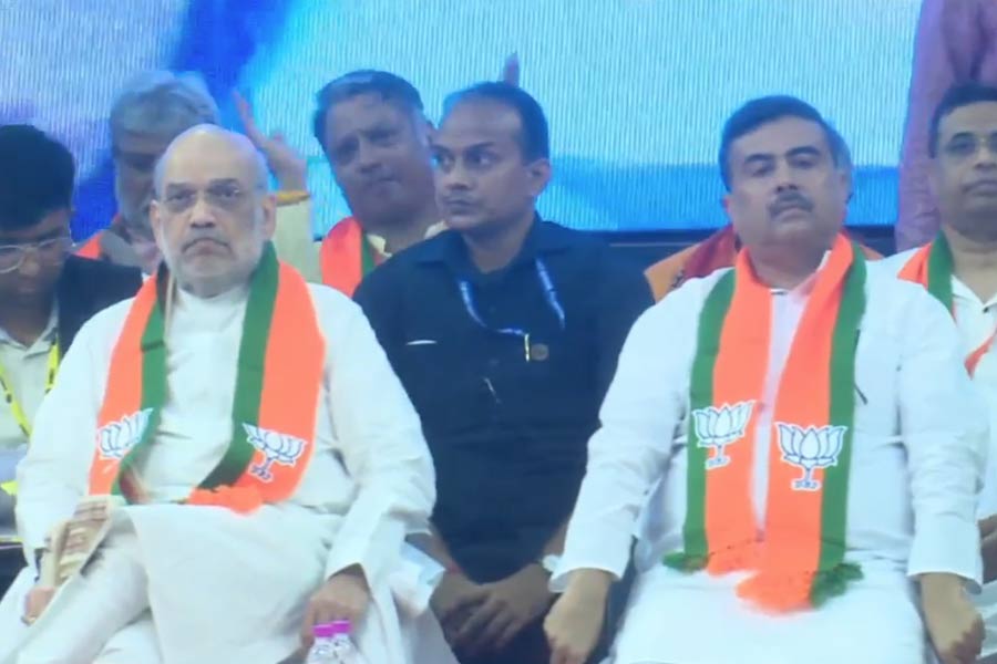 Suvendu Adhikari thanks Amit Shah for his three works for Bengal