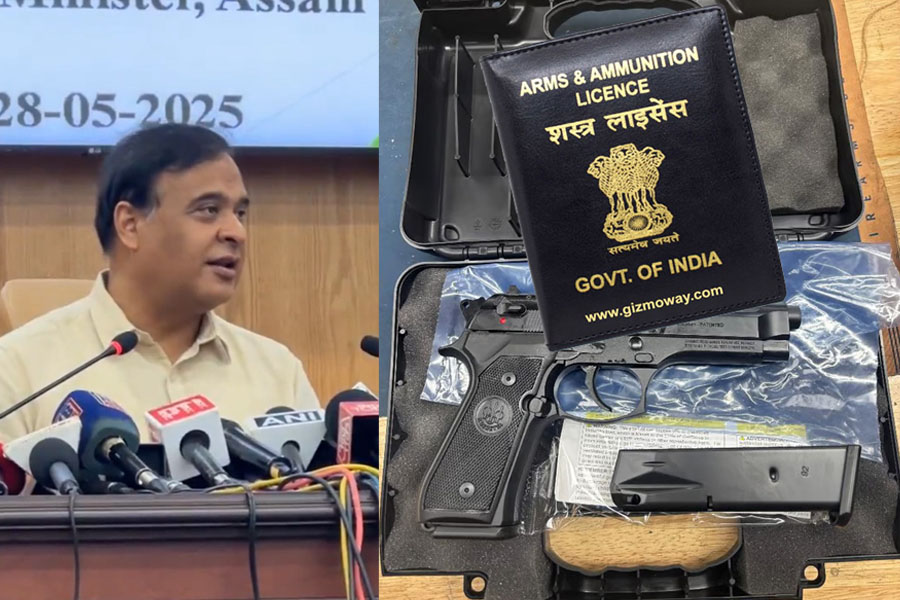 Assam govt allows free gun license to old inhabitants of state