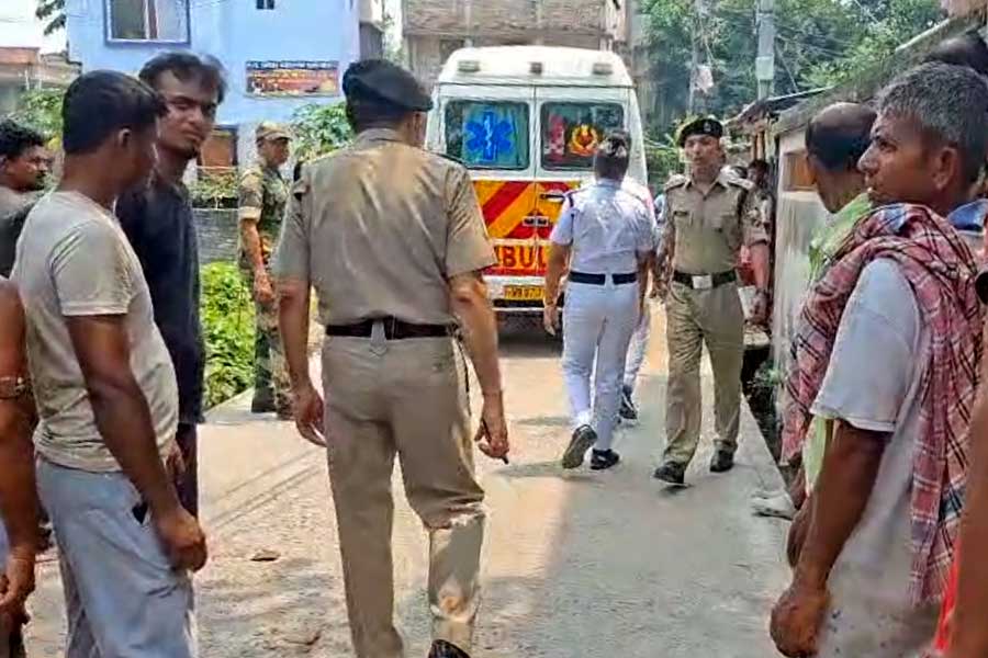 A BSF jawan allegedly killed himself in Newtown