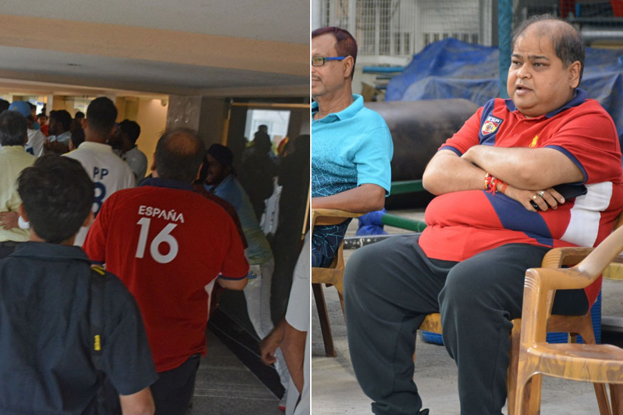 East Bengal insults bhawanipur cricketer, controversy continues on the last day of CAB League final