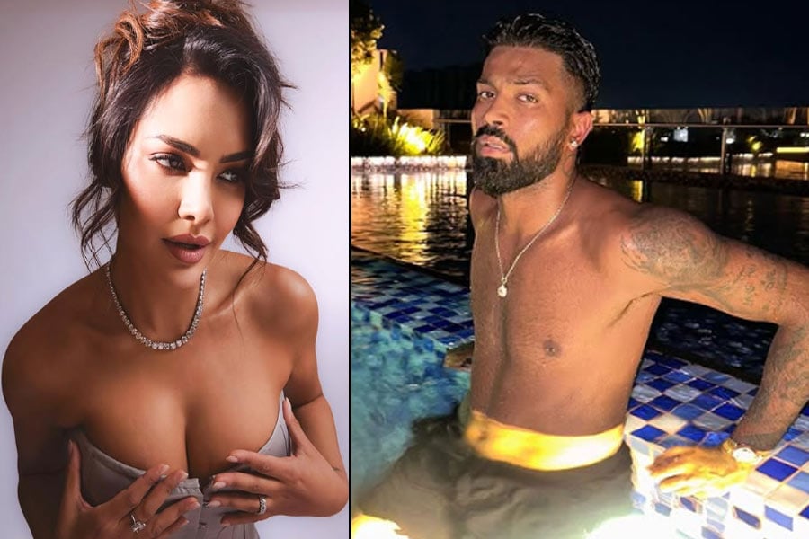 Esha Gupta addressed speculation about her rumoured relationship with Hardik Pandya
