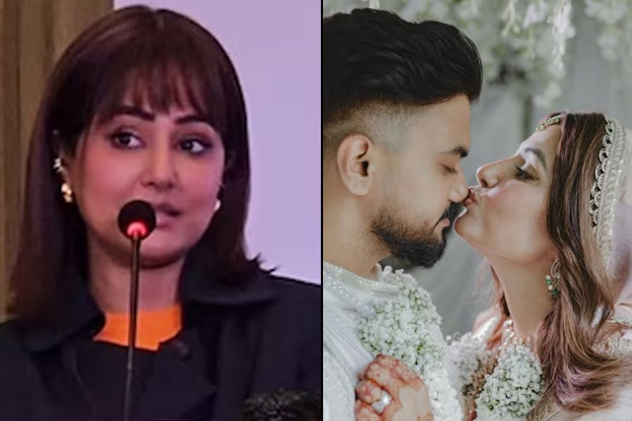Hina Khan resumes work after getting married
