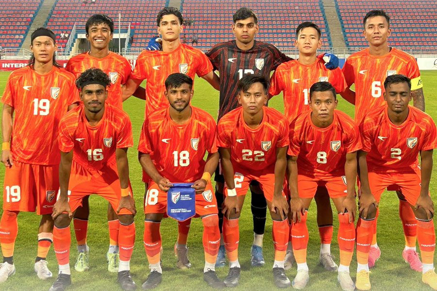 This time, the India U-23 team drew cleanly against Kyrgyzstan as well.