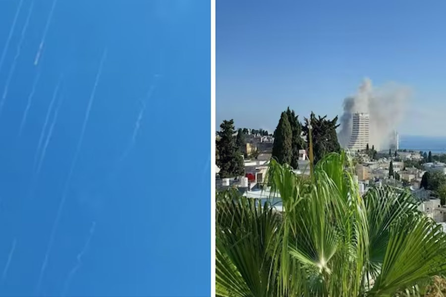 Iranian ballistic missiles hit 10 sites in Israel