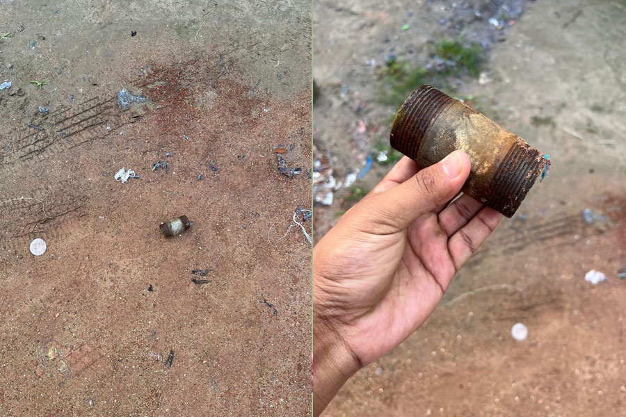 Bombs thrown at TMC town president's residence in Domkal