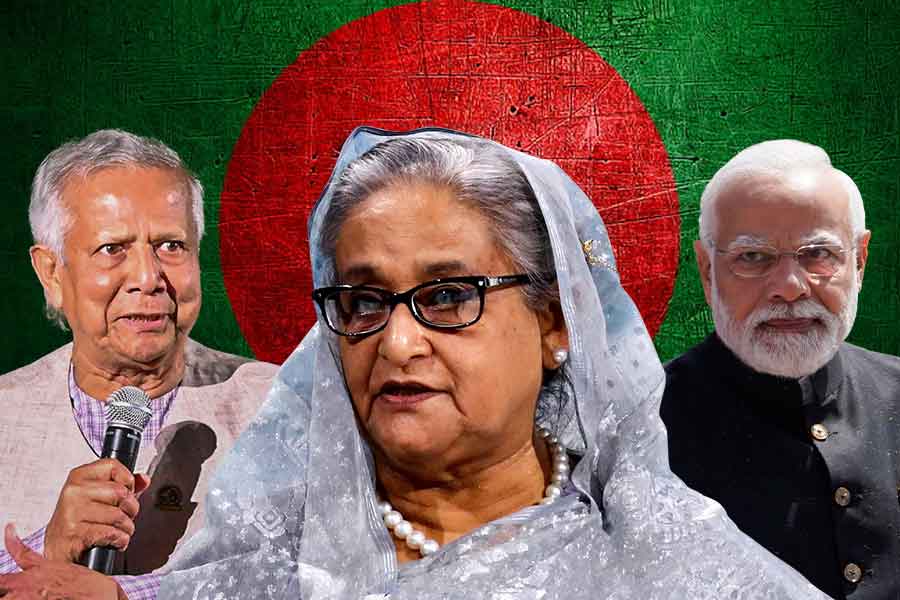Muhammad Yunus, criticised Prime Minister Narendra Modi for Hasina