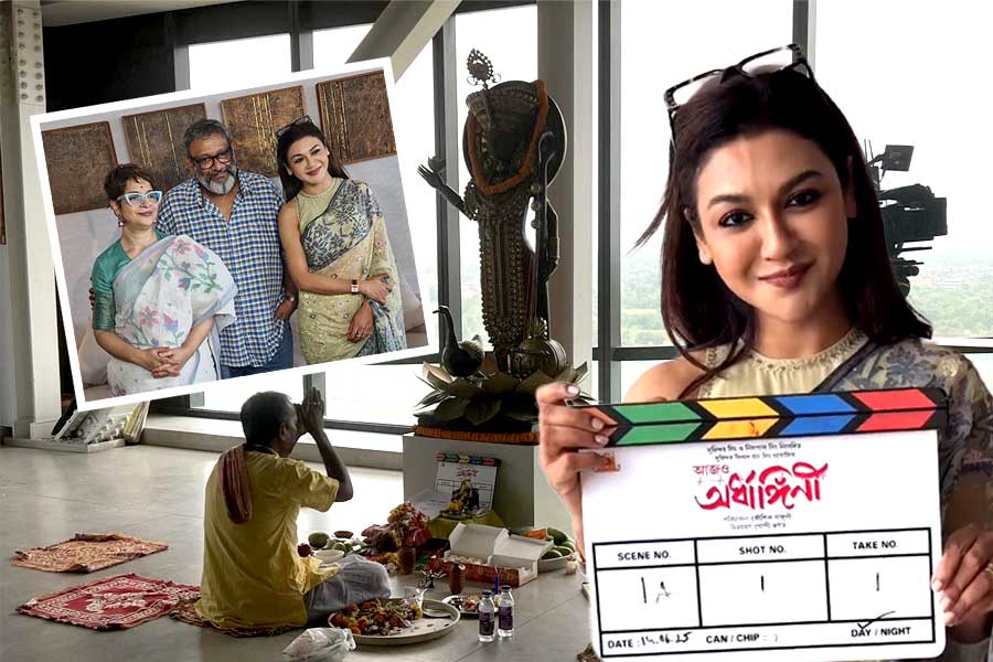 The muharat of the sequel of Kaushik Ganguly's film ardhangini
