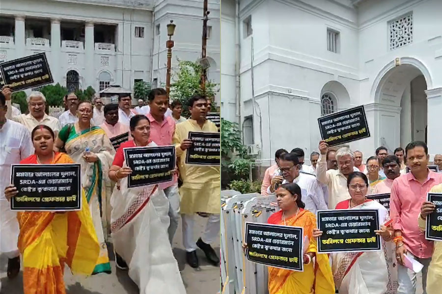 BJP walks out after order to investigate privilege motion against Suvendu Adhikari