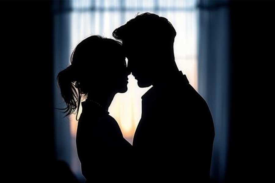 A man caught his wife was living a double life