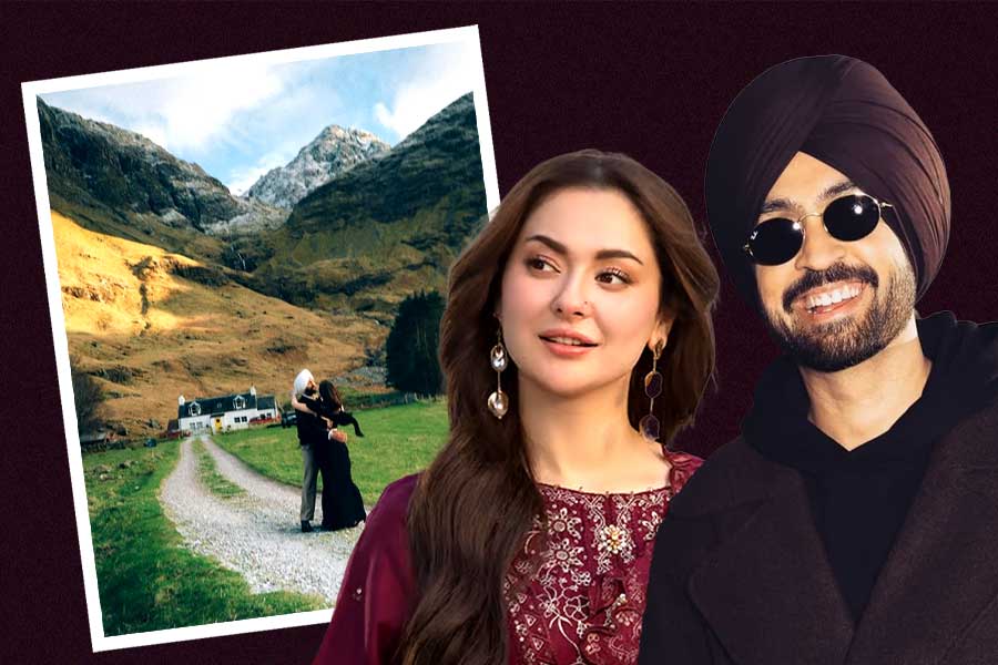 Hania Aamir Spotted On Diljit Dosanjh’s BTS Pics from Sardaar Ji 3?