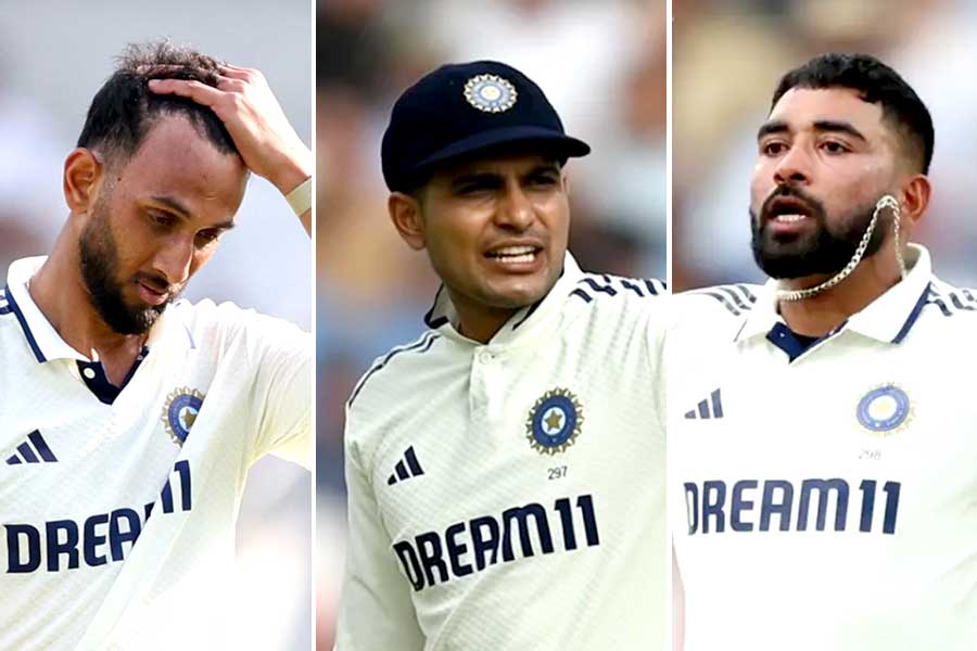 Shubman Gills comment on Mohammad Siraj and Prasidh Krishana went viral