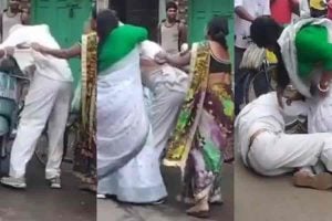 TMC Show caused Kharagpur leader for harassing CPM leader
