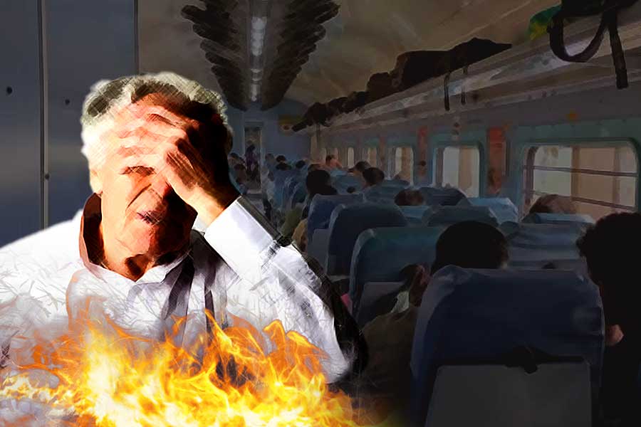 Man Upset Over Divorce Sets Fire To Moving Train in North Korea