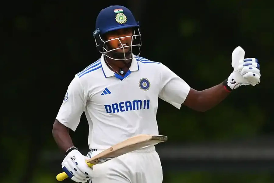Sai Sudharsan was inspired by an off-spinner, not by Sachin or Virat