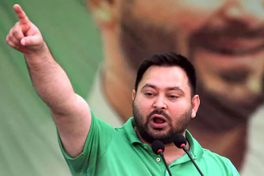 Tejashwi Yadav narrowly escapes drone hit during Waqf conference