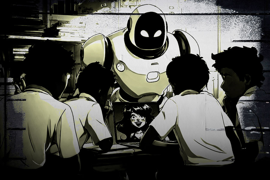 Obscene images made by AI of a school girl become viral, four students are accused