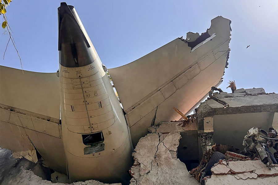 Probe looks for vital clues of electric malfunction in tail wreckage in Air India Crashed Plane