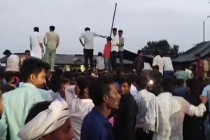 Biryani eaters gathered in Prashant Kishor's rally