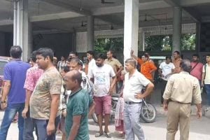 A young man allegedly beaten by girlfriend's family in Cooch Behar