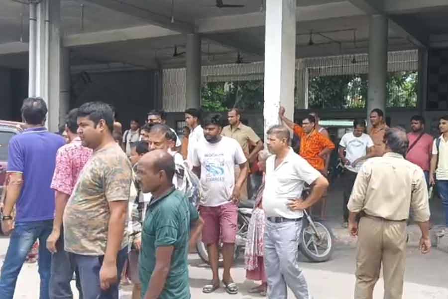 A young man allegedly beaten by girlfriend's family in Cooch Behar