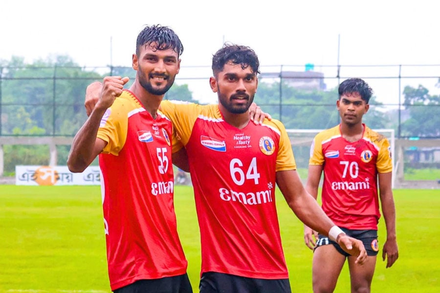 The winning streak continues even after the derby, East Bengal thrash Behala SS by 6 goals