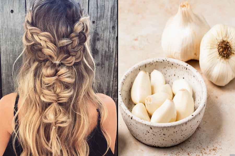 How to use garlic to stop hair fall