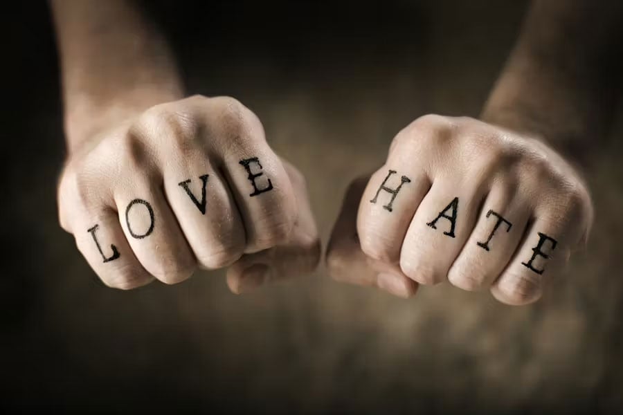 Editorial on love and hate