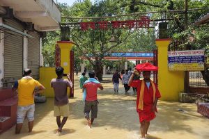 Kankalitala temple again waterlogged