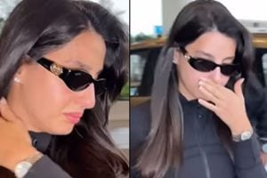 Nora Fatehi Seen Crying At The Airport