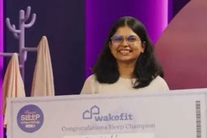 UPSC aspirant of pune bags Rs 9 lakh internship to sleep 9 hours at night
