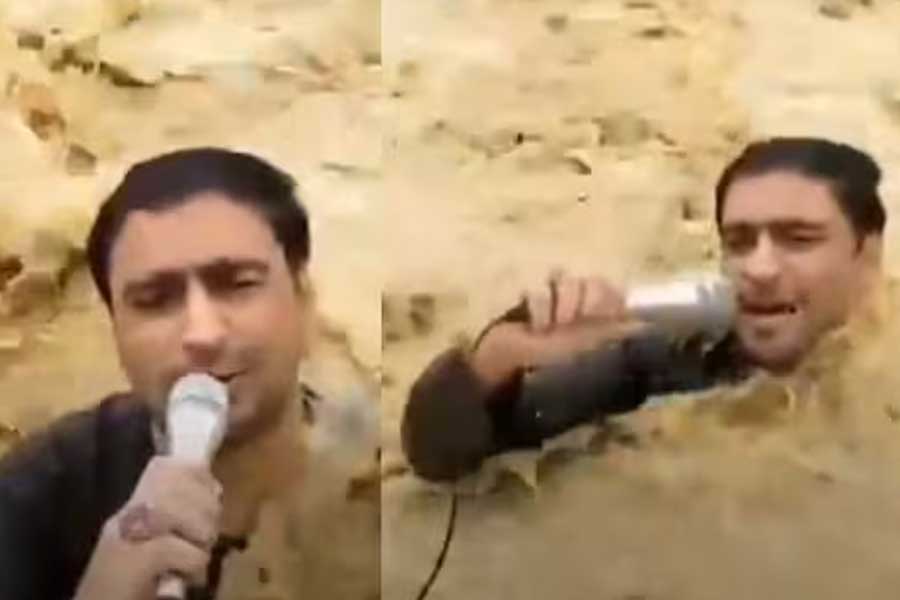 Journalist Swept Away While Reporting On Deadly Pakistan Floods