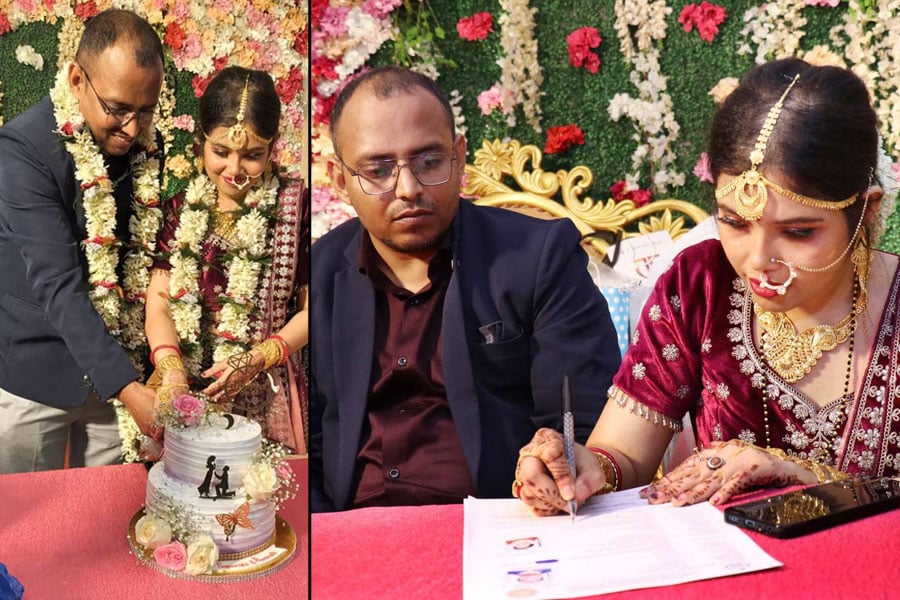 Sagarika Chatterjee tie the not for second time