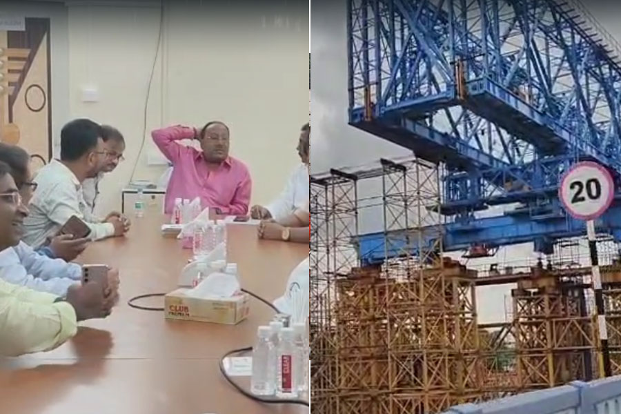 Second Ishwar Gupta Bridge built 9 members of the standing committee inspected work