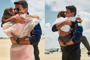 GP Shubhanshu Shukla Reunites With Wife and Son After Historic Space Odyssey